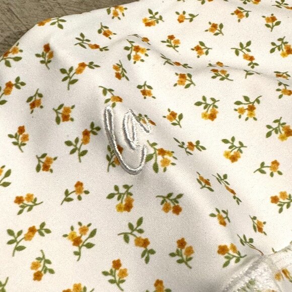 Lahana Active Womens Floral Print Mimi Biker Shorts SMALL Athleisure NWT - Picture 3 of 4